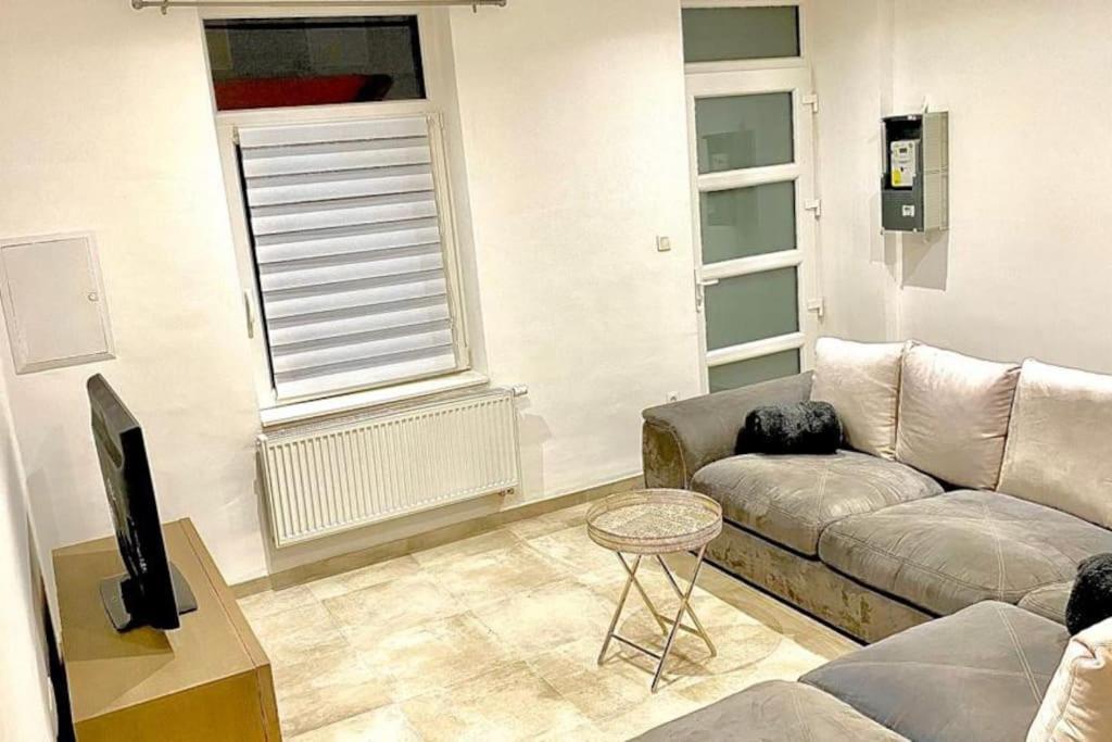 Maison Proche Du Centre Ville De La Gare L Aeroport De Charleroi Eksteriør billede